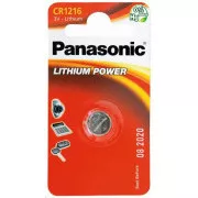 PANASONIC Lithiumbatterie (Knopf) CR-1216EL / 1B 3V (Blister 1Stk.)