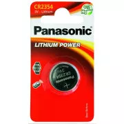 PANASONIC Lithiumbatterie (Knopf) CR-2354EL / 1B 3V (Blister 1Stk.)