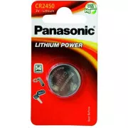 PANASONIC Lithiumbatterie (Knopf) CR-2450EL / 1B 3V (Blister 1Stk.)