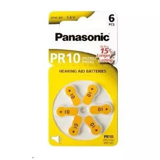 PANASONIC Zink-Luft-Batterie PR-230 (10) / 6LB AAA 1, 2V (Blister 6 Stück)