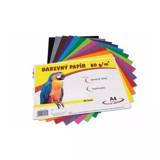 Farbiges Papier A4 / 80g 12 Farben 60 Blatt Farbiges Papier A4 / 80g 12 Farben 60 Blatt