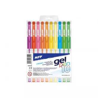 Gelschreiber MFP Neon GN1038 0,8mm Satz mit 10 Farben