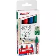 Edding 360/4 Whiteboardmarker 4 Farben Rollerspitze 1,5-3mm