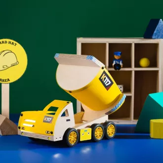 Stanley Jr. OK006-SY Baukasten, Lastwagen, Holz