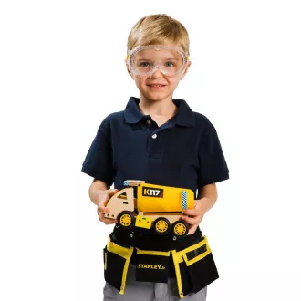 Stanley Jr. OK006-SY Baukasten, Lastwagen, Holz