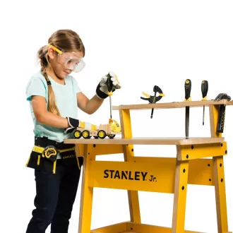 Stanley Jr. OK006-SY Baukasten, Lastwagen, Holz