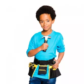 Stanley Jr. ST004-05-SY Werkzeug für Kinder, 5 Stück, gelb und schwarz Stanley Jr. ST004-05-SY Werkzeug für Kinder, 5 Stück, gelb und schwarz