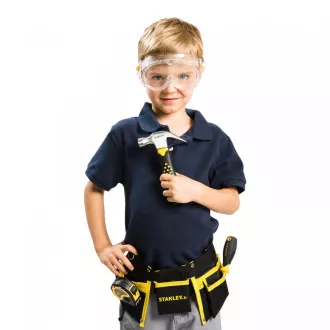 Stanley Jr. ST004-05-SY Werkzeug für Kinder, 5 Stück, gelb und schwarz Stanley Jr. ST004-05-SY Werkzeug für Kinder, 5 Stück, gelb und schwarz
