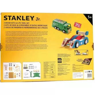 Stanley Jr. U003-K02-T06-SY Satz mit 2 Autos und 5 Werkzeugen