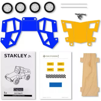Stanley Jr. OK036-SY Baukasten, Auto-Buggy, Holz