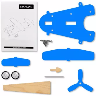 Stanley Jr. OK038-SY Bausatz, Flugzeug, Holz Stanley Jr. OK038-SY Bausatz, Flugzeug, Holz