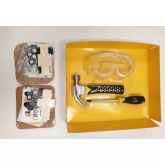 Stanley Jr. U004-K02-T03-SY Set aus Auto, Bagger und 3 Werkzeugen Stanley Jr. U004-K02-T03-SY Set aus Auto, Bagger und 3 Werkzeugen
