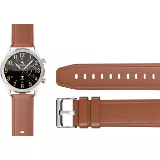 Lederband 22mm braun ALIGATOR