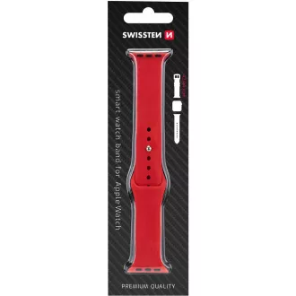 BAND APP.W.SILIKON. 42-44mm ROT SWISSTEN