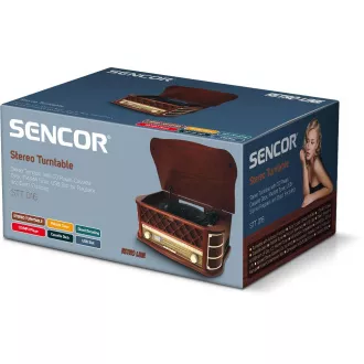 STT 016 GRAMOFON mit USB/SD/FM SENCOR