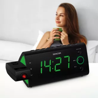 SRC 330 GN FUNKWECKER MIT PROJEKTION SENCOR