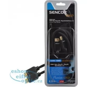 SAV 165-025 HDMI M-M 2.5M v1.4 PG SENCOR