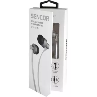 SEP 300 MIC WHITE MET KOPFHÖRER SENCOR