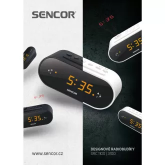 SRC 3100 B FUNKWECKER MIT PROJEKTION SENCOR