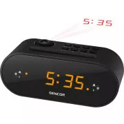 SRC 3100 B FUNKWECKER MIT PROJEKTION SENCOR