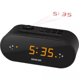 SRC 3100 B FUNKWECKER MIT PROJEKTION SENCOR