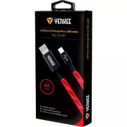 YCU 231 RD LED Micro USB Kabel YENKEE