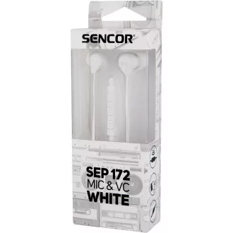 SEP 172 VCM WEISSER KOPFHÖRER SENCOR