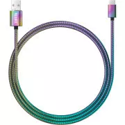YCU 251 Stahl. Micro-USB-Kabel /1m YENKEE