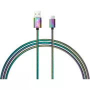 YCU 351 Stahl USB C Kabel / 1m YENKEE