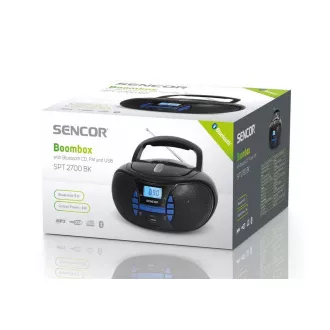 SPT 2700 WH MIT CD/MP3/USB/BT SENCOR SPT 2700 WH MIT CD/MP3/USB/BT SENCOR