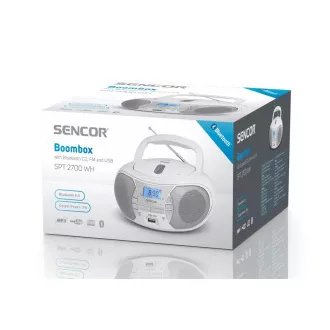 SPT 2700 WH MIT CD/MP3/USB/BT SENCOR SPT 2700 WH MIT CD/MP3/USB/BT SENCOR