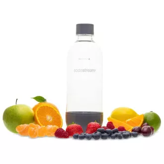 Flasche 1l GRAU / Duo Pack SODASTREAM Flasche 1l GRAU / Duo Pack SODASTREAM