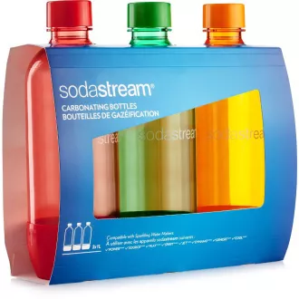 Flasche TriPack 1l ORANGE / ROT / GRÜNE SODAST Flasche TriPack 1l ORANGE / ROT / GRÜNE SODAST