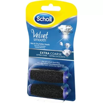 VELVET SMOOTH EXTRA COARSE 2Stück SCHOLL