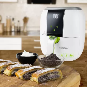 SFR 5320WH SENCOR Heißluftfritteuse SFR 5320WH SENCOR Heißluftfritteuse