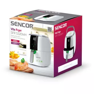 SFR 5320WH SENCOR Heißluftfritteuse SFR 5320WH SENCOR Heißluftfritteuse