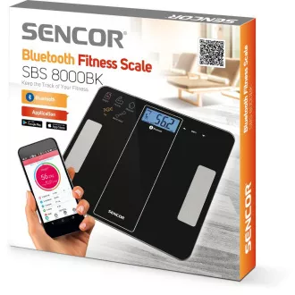 SBS 8000BK SENCOR Personenwaage