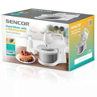 SHM 6206SS SENCOR-Mischer mit Schüssel SHM 6206SS SENCOR-Mischer mit Schüssel