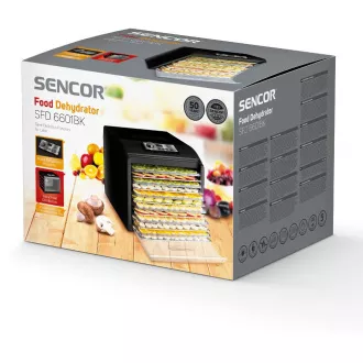 SFD 6601BK SENCOR Fruchttrockner SFD 6601BK SENCOR Fruchttrockner
