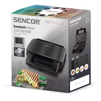 SSM 9978BK Sandwichmaschine SENCOR SSM 9978BK Sandwichmaschine SENCOR
