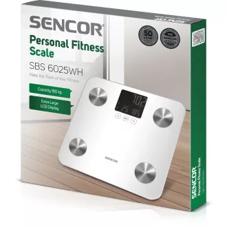 SBS 6025WH SENCOR Personenwaage