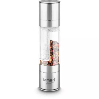 LT7014 GRINDER 2X100ML EDELSTAHLROHR LAMART