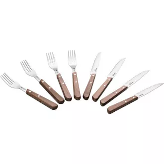 LT2062 STEAK BESTECK 8STK. NUSSBAUM LAMART LT2062 STEAK BESTECK 8STK. NUSSBAUM LAMART