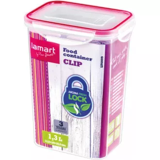 LT6009 BOX RECHTECKIG 1.3L CLIP LAMART