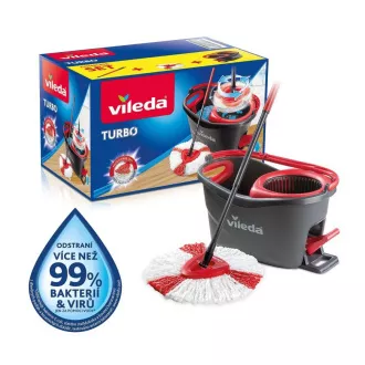 EINFACH AUSWICKELN UND REINIGEN TURBO MOP VILEDA EINFACH AUSWICKELN UND REINIGEN TURBO MOP VILEDA