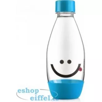 Babyflasche 0,5l Smiley blau SODA