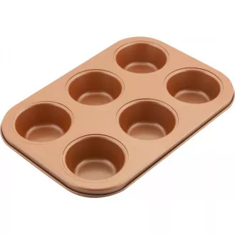 LT3091 6 MUFINS 26.5X18CM KUPFER LAMART LT3091 6 MUFINS 26.5X18CM KUPFER LAMART