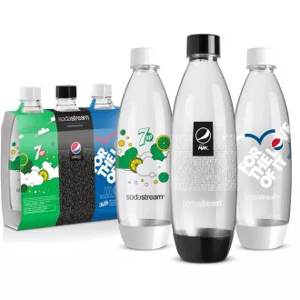 Flasche FUSE 3 x 1l PEPSI SODASTREAM Flasche FUSE 3 x 1l PEPSI SODASTREAM