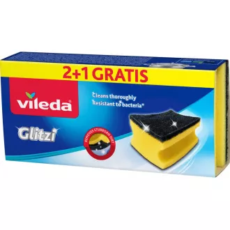 GLITZI PLUS SCHWAMM 3 STÜCK VILEDA GLITZI PLUS SCHWAMM 3 STÜCK VILEDA