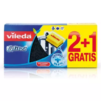 GLITZI PLUS SCHWAMM 3 STÜCK VILEDA GLITZI PLUS SCHWAMM 3 STÜCK VILEDA